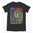 Straight Outta 5th Grade Class Of 2022 School Graduation Unisex T-Shirt