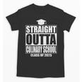 Straight Outta Culinary School Graduation Idea Class Of 2025 Unisex T-Shirt