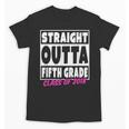 Straight Outta Fifth Grade Class Of 2018 Graduation Unisex T-Shirt