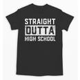 Straight Outta High School Graduation Kid Unisex T-Shirt