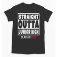 Straight Outta Junior High Class Of 2018 Graduation Shirt Unisex T-Shirt