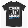Straight Outta Junior High School Graduation Class Of 2022 Unisex T-Shirt
