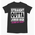 Straight Outta Junior High School Graduation Unisex T-Shirt
