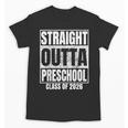 Straight Outta Preschool Graduate Class 2026 Graduation Unisex T-Shirt