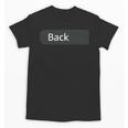 Suicide Awareness Ribbon In Memory Of My Dad Back Graphic Unisex T-Shirt