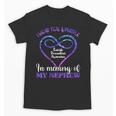 Suicide Prevention Shirt Teal & Purple In Memory Of Nephew Unisex T-Shirt Suicide Prevention Shirt Teal & Purple In Memory Of Nephew Unisex T-Shirt