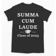 Summa Cum Laude Class Of 2025 Distinction Degree Graduation Unisex T-Shirt