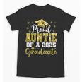 Super Proud Auntie Of 2025 Graduate Senior Graduation Family Unisex T-Shirt