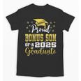 Super Proud Bonus Son Of 2025 Graduate Graduation Family Unisex T-Shirt