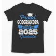 Super Proud GodGrandpa Of 2025 Graduate Graduation Family Unisex T-Shirt