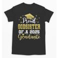 Super Proud Godsister Of 2025 Graduate Graduation Family Unisex T-Shirt