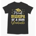 Super Proud Grandpa Of 2025 Graduate Graduation Family Unisex T-Shirt