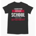 I Survived Catholic School Shirt Catholic Graduation Unisex T-Shirt
