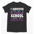 I Survived Nursing School Class Of 2025 New Nurse Graduation Unisex T-Shirt