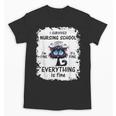 I Survived Nursing School Graduation 2025 Unisex T-Shirt