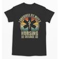 I Survived My Wife's Nursing Degree Nursing Graduation Unisex T-Shirt