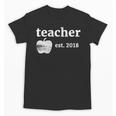 Teacher Est 2018 Vintage Graduation Unisex T-Shirt