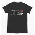 Thriller Book Fan Coffee With A Side Of Murder Unisex T-Shirt