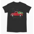 Tis The Season Holiday Nostalgia Red Truck Unisex T-Shirt