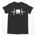 Tooth Heartbeat Dentist Graduation Party Dental Heartbeat Unisex T-Shirt