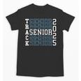Track Senior Night Track Senior 2025 Graduation 50 Unisex T-Shirt