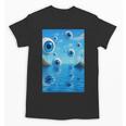 Trippy Weirdcore Frutiger Aero Surreal Eyeballs Y2K Unisex T-Shirt