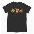 Turkey Reading Books Fall Thanksgiving Teacher Book Lovers Unisex T-Shirt