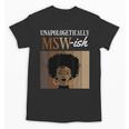 Unapologetically MSW-Ish Student Graduation Afro Unisex T-Shirt