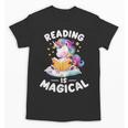Unicorn Teacher Reading Is Magical Book Unisex T-Shirt