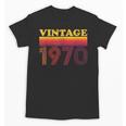 Vintage 1970 Retro Style 70's Born Nostalgia Vibes Birthday Unisex T-Shirt