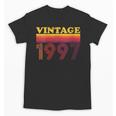 Vintage 1997 Retro Style 90's Born Nostalgia Vibes Birthday Unisex T-Shirt