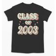 Vintage Class Of 2003 03 High School Graduation Unisex T-Shirt