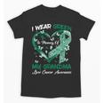 I Wear Green In Memory Of My Grandma Liver Cancer Awareness Unisex T-Shirt I Wear Green In Memory Of My Grandma Liver Cancer Awareness Unisex T-Shirt