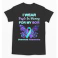 I Wear Purple In Memory For My Son Overdose Awareness Unisex T-Shirt