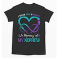 I Wear Teal & Purple In Memory Of My Nephew Unisex T-Shirt
