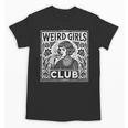 Weird Girls Club Vintage Linocut Retro Introvert Aesthetic Unisex T-Shirt