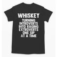 Whiskey Lovers Extrovert Quote Introvert Alcohol Drink Humor Unisex T-Shirt Whiskey Lovers Extrovert Quote Introvert Alcohol Drink Humor Unisex T-Shirt