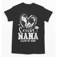 Women's Senior Nana Class Of 2026 Soccer Graduation Heart Unisex T-Shirt