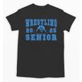 Wrestling Senior Night Wrestling Senior 2025 Graduation 44 Unisex T-Shirt
