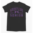 Wrestling Senior Night Wrestling Senior 2026 Graduation 84 Unisex T-Shirt