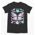 Y2K Butterfly Floppy Disk Art Digital Nostalgia Unisex T-Shirt