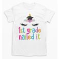 1st Grade Nailed ItShirt Unicorn Graduation Class Of 2018 Unisex T-Shirt
