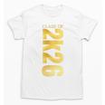 2K26 Class Of 2026 Graduation College Senior Back To School Premium Tri-Blend Unisex T-Shirt