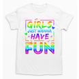 80's Girls Just Wanna Have Fun Nostalgia 1980s Style Premium Tri-Blend Unisex T-Shirt