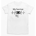 90s Survivor Retro Nostalgia Vintage Throwback Unisex T-Shirt