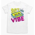 90's Vibe Retro Style Cassette Tape Nostalgia 1990s Party Unisex T-Shirt