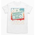 90's Vibe Vintage Style Cassette Tape Nostalgia 1990s Party Premium Tri-Blend Unisex T-Shirt