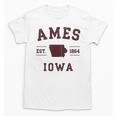 Ames Iowa Est 1864 Nostalgia Premium Tri-Blend Unisex T-Shirt
