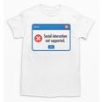 Anti Social Introvert Social Interaction Not Supported Unisex T-Shirt