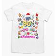 Back To 90's Christmas Nostalgia Quotes Graphic Premium Tri-Blend Unisex T-Shirt